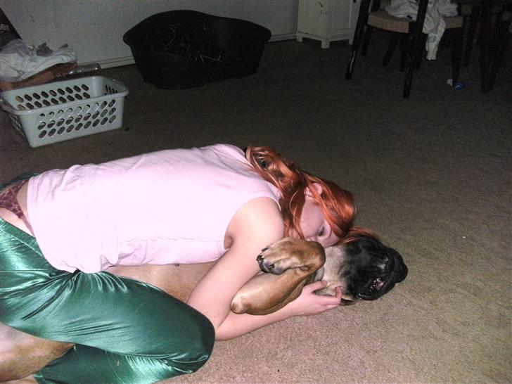 Boerboel anasha moeffe - mig og mor hygger  billede 19