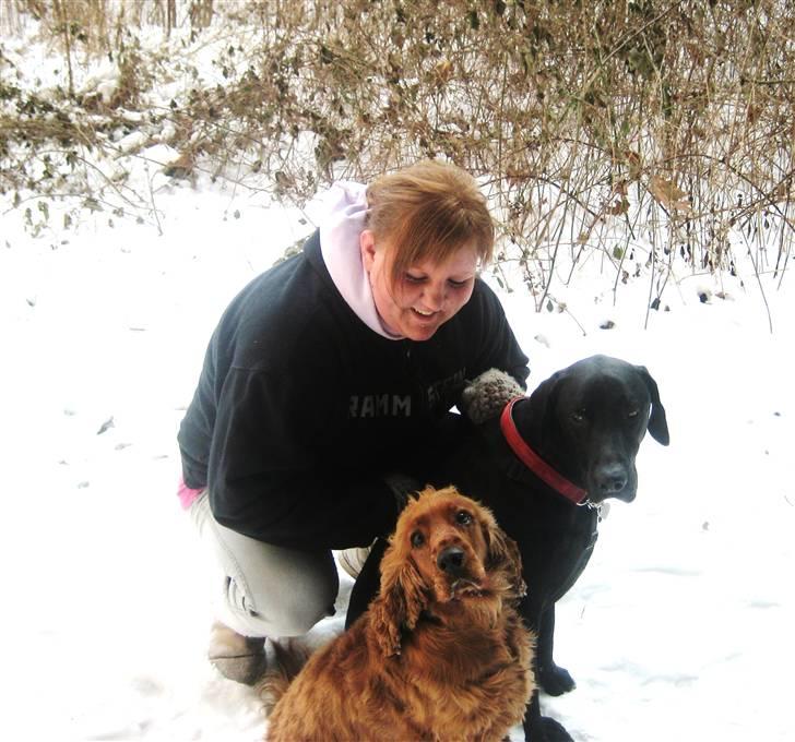 Blanding af racer LOKE VALDEMAR ;) HIMMELHUND ! :'( - MIN MOR, BEDSTE VEN OG JEG <3  billede 6