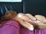 Nova scotia duck tolling retriever Rufus - er der noget bedre sted at sove?