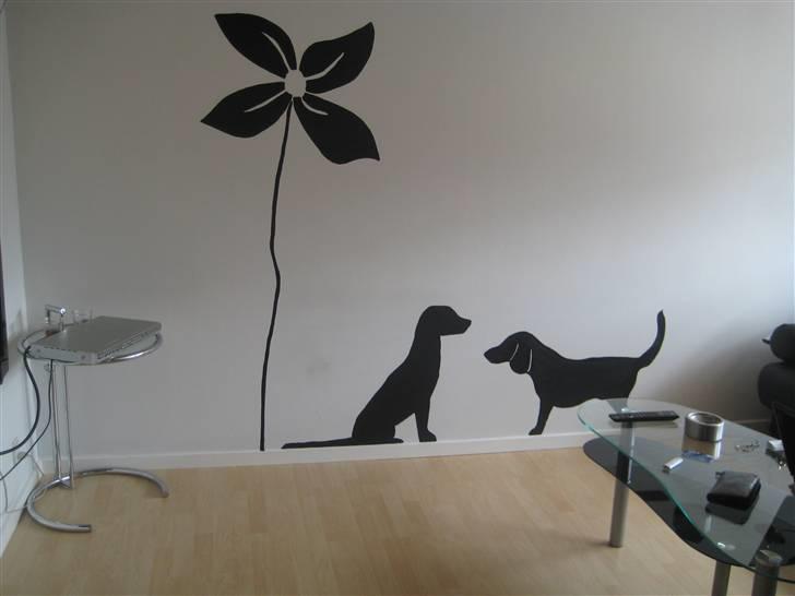 Beagle Sopwith Camel ´s Tyson  - Elsker mine hunde så meget at jeg har malet dem på væggen hjemme i stuen :) billede 11