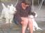 Engelsk springer spaniel - Messi. - Mig, sammen med mor & Risti :)