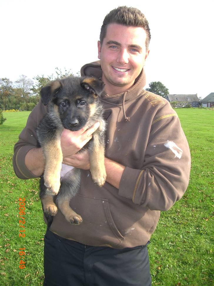Schæferhund Sandkærgårds Lajco - Mig og far billede 10