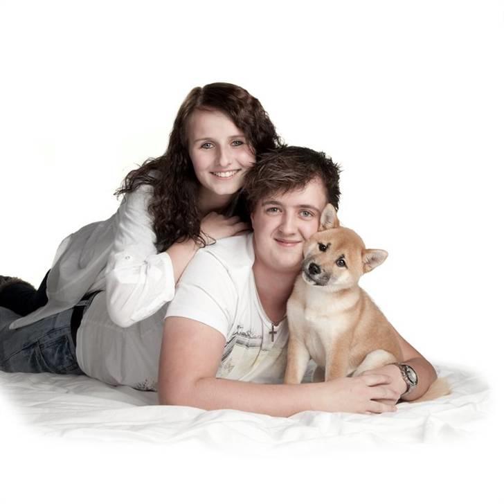 Shiba Kato - dette billedet var vores julekort 2010 . mig og min x ... billede 10