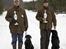 Labrador retriever Balder SOLGT -  Balder og jeg til højer dagens hund Beg 13 måneder