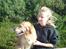 Golden retriever Queenie