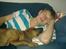 Rhodesian ridgeback Conrad (Bahara Bahara Kirabo) - 'Far' og Conrad sover til middag :)