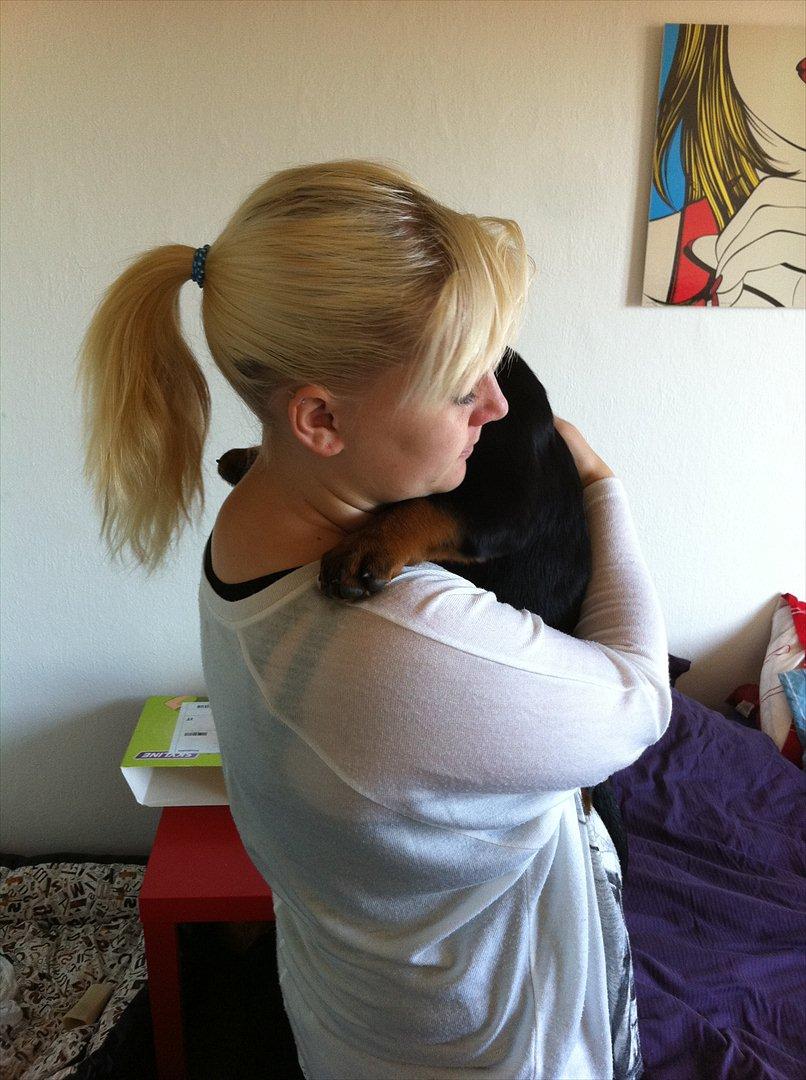 Rottweiler Heitah's Zohan (Coco) - Coco & mor <3 billede 8