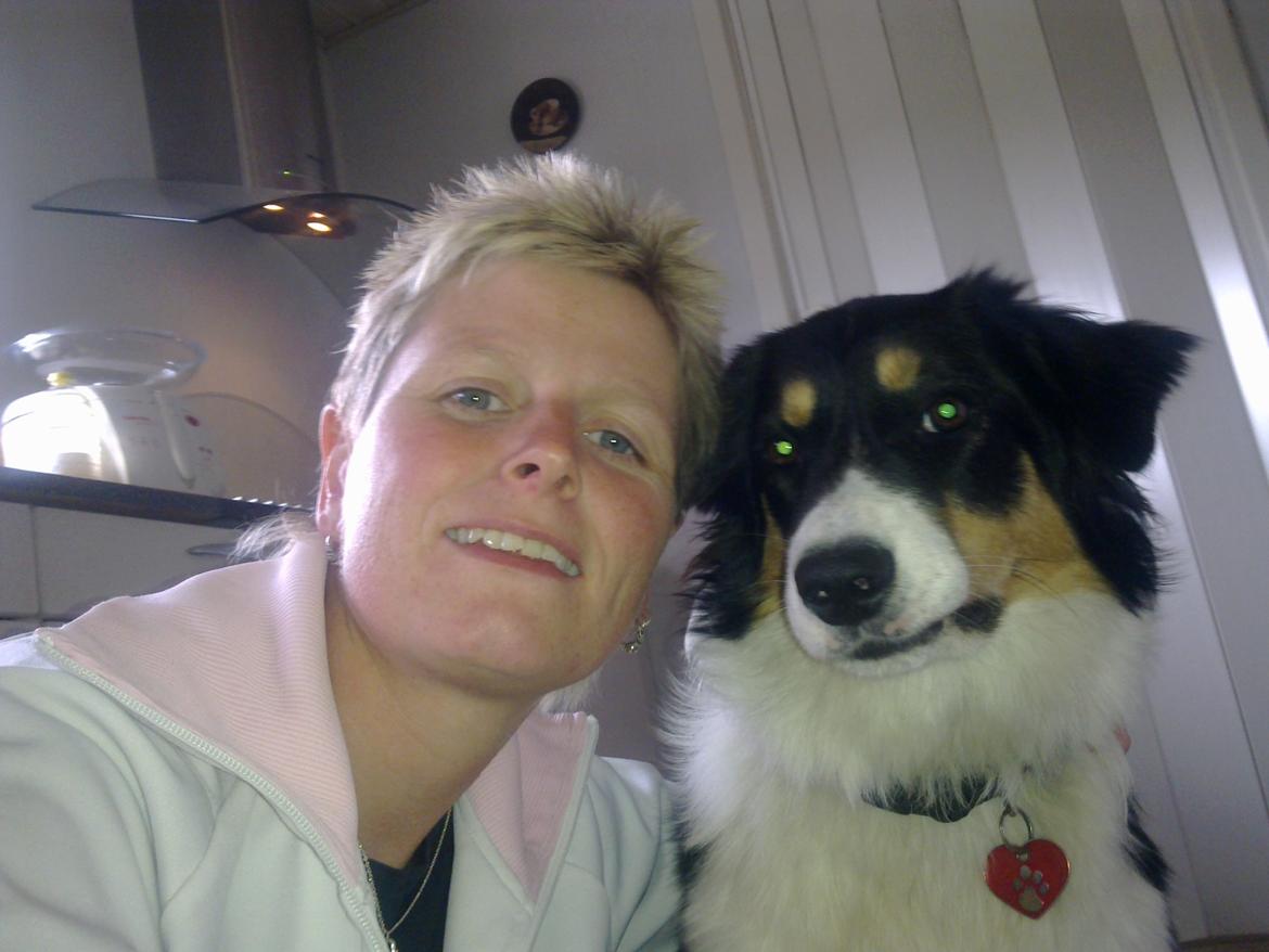 Border collie Sally - Sally og mor billede 5