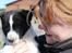Border collie Balto - Balto og jeg :-)