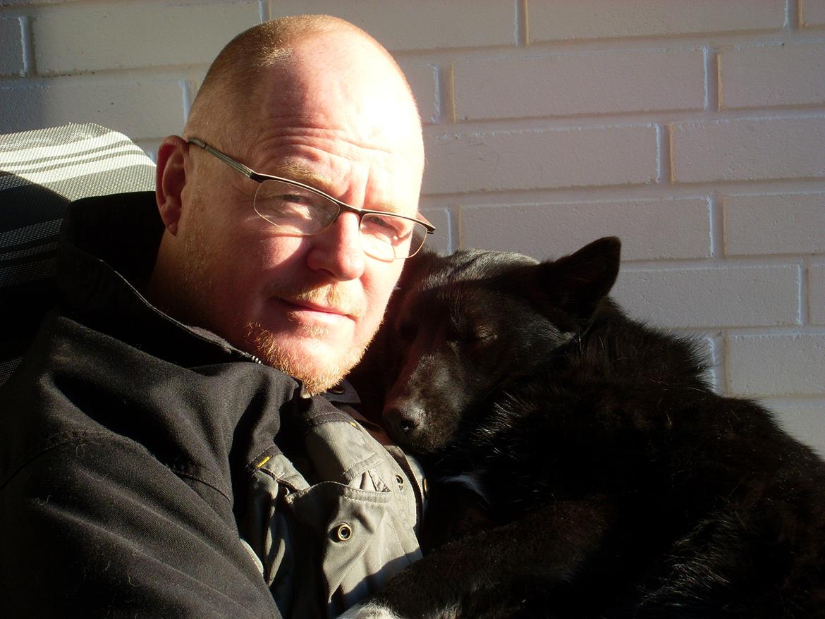 Norsk buhund Ragnhild  "Rally" - trygt og godt hos "far" billede 14