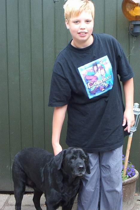 Labrador retriever Rikki *DØD* - øøøøøøøøø mig og rikki billede 6