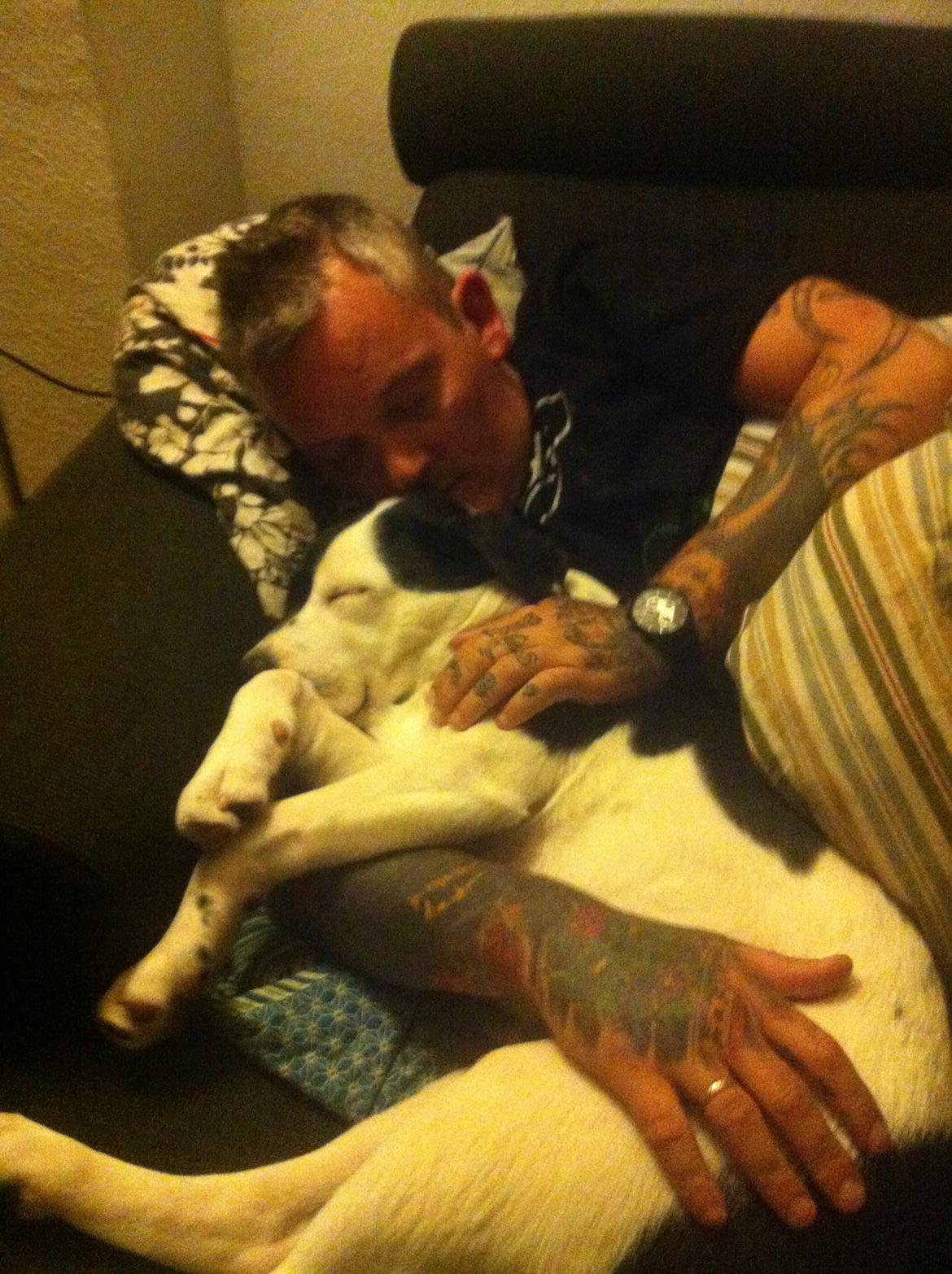 Blanding af racer Anton - Putter lige med min far, inden han skal ud og rejse :-)  billede 12