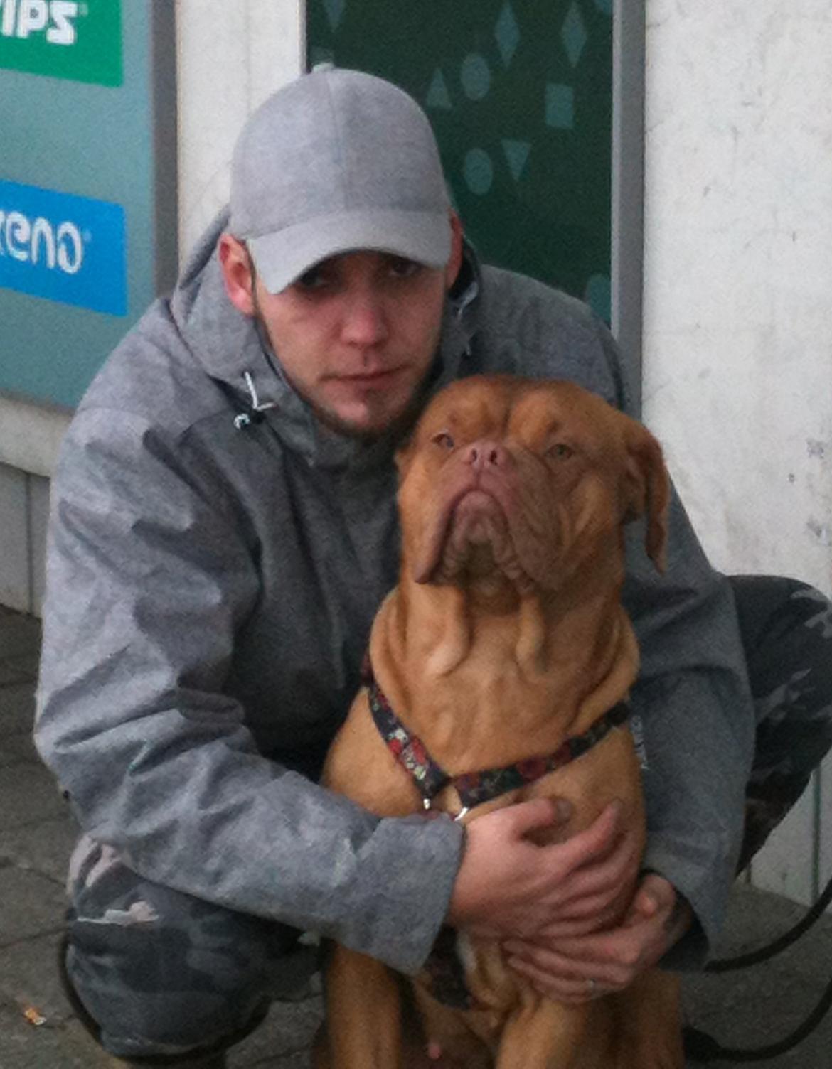 Dogue de bordeaux Emma (Tinke Grandis) - Pas på, min far bider ;-) billede 11