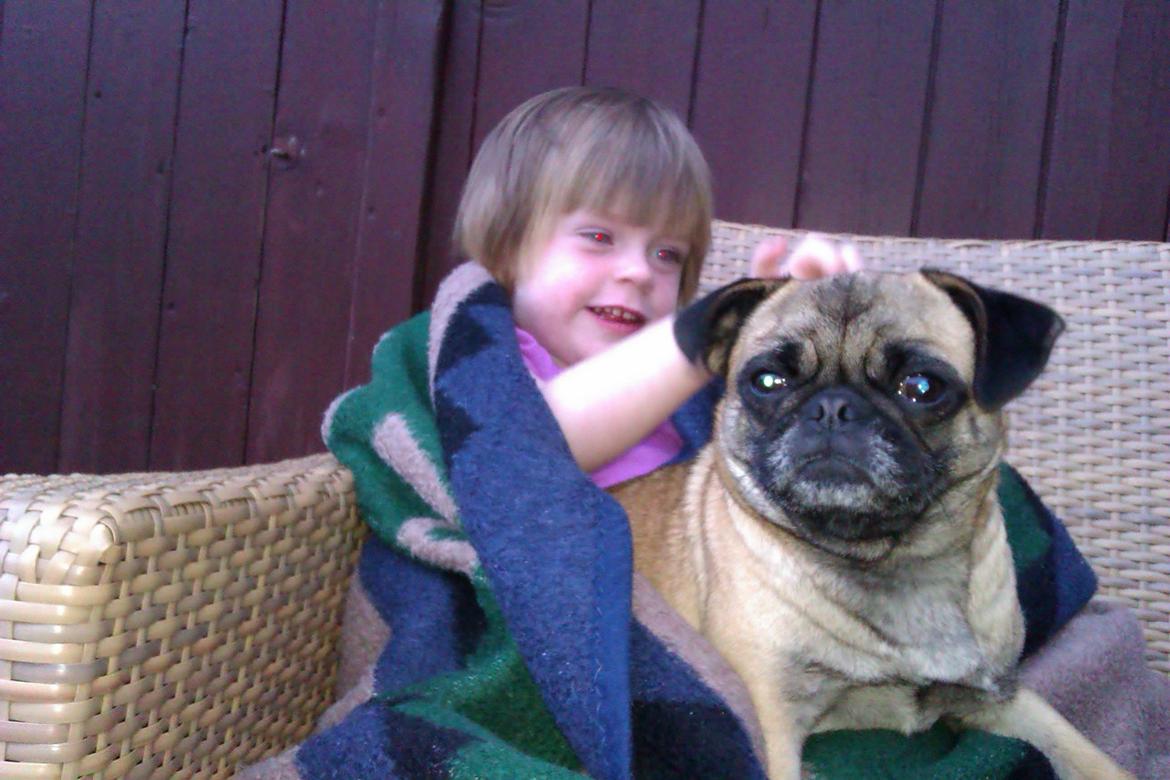 Blanding af racer Rosa - morgen hygge med Anna under tæppet  billede 3