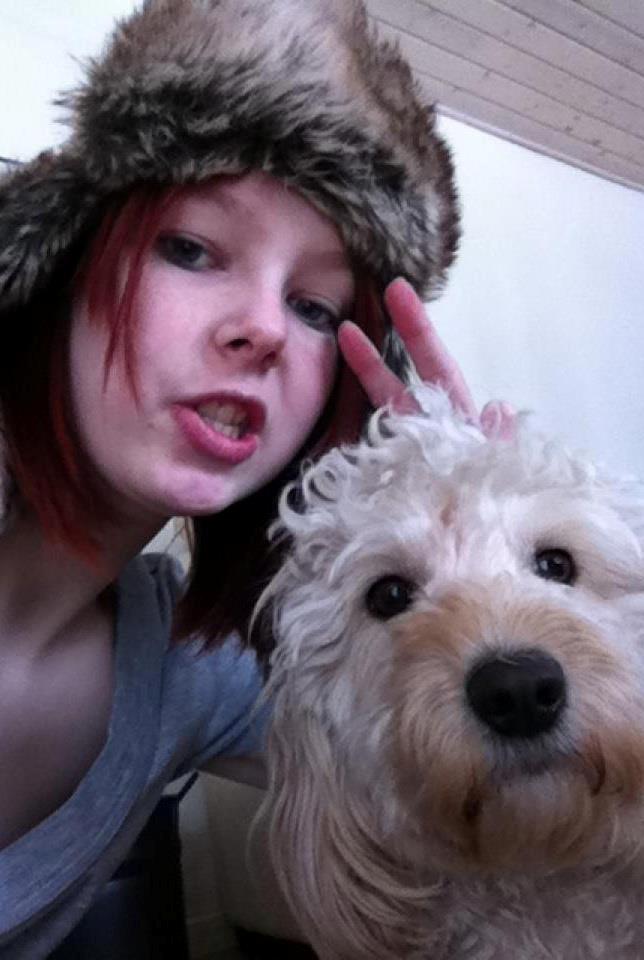 Blanding af racer Fenris - her photobomber han mit billede!  billede 3