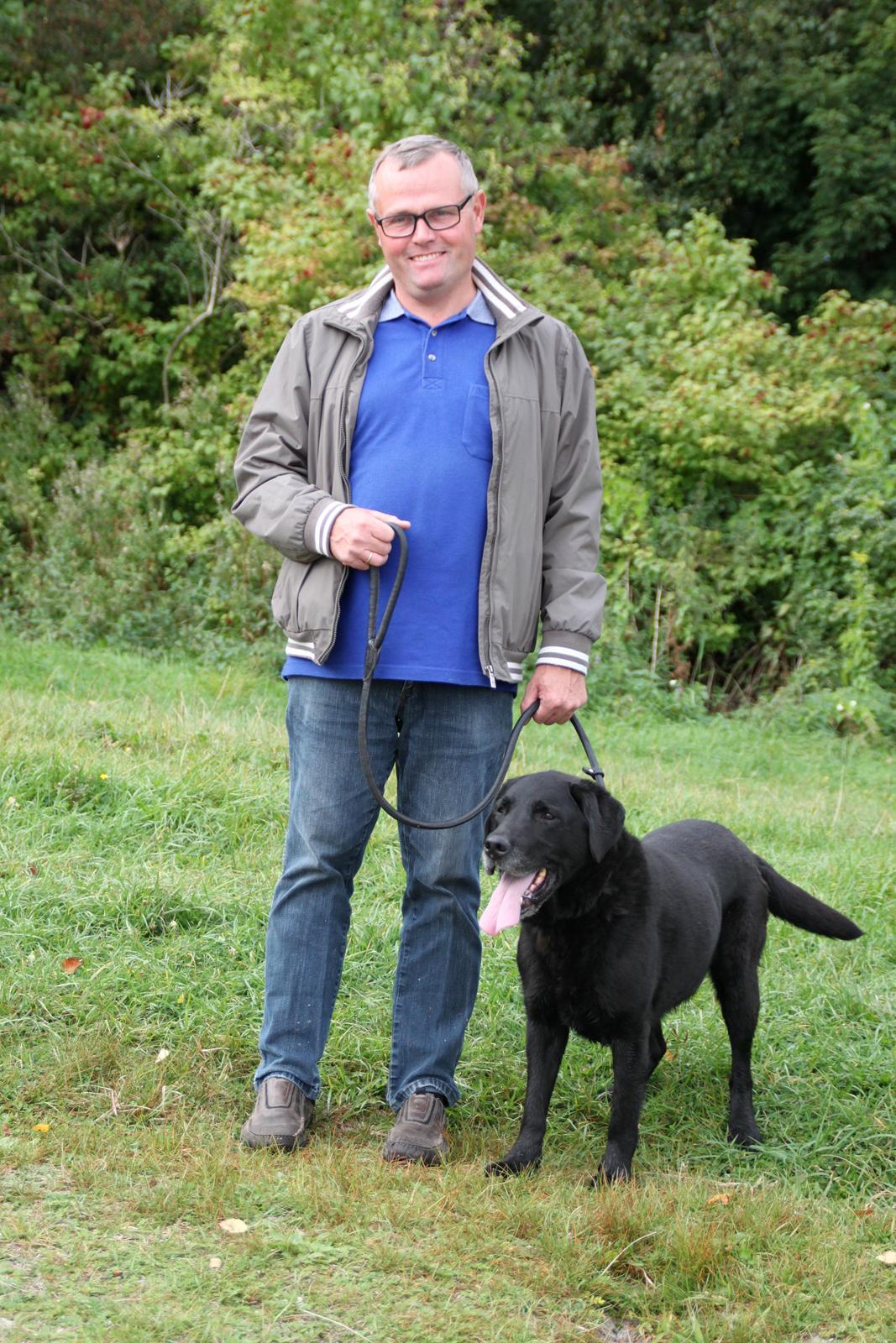 Labrador retriever Walder (Rest in Peace) - Min far og Walder ved Tystrup søen :). billede 19