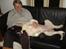 Landseer Emmie - Emmie elsker at hygge.