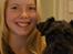 Dvaergschnauzer Eddie - Eddie og mig nytårs aften 2012/13