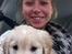 Blanding af racer Golden Retriver/Cocker Spaniel Manfred(Manse) - Lille Manse 5 min efter han var taget væk fra sin mor ..