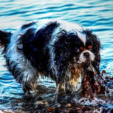Cavalier king charles spaniel Bergkamp - Himmelhund