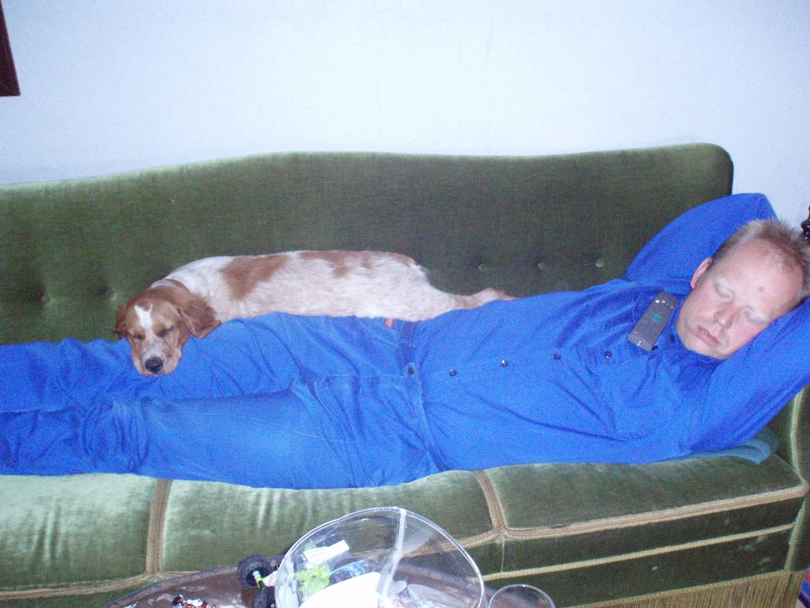 Breton Max - Max og far er trætte.. (Max som lille) billede 6