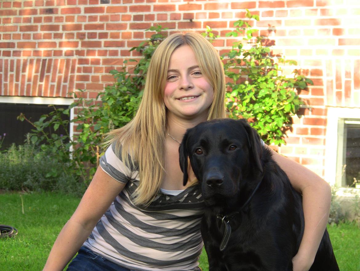 Labrador retriever Blackboys Kenzo - Kenzo og jeg <3 billede 3