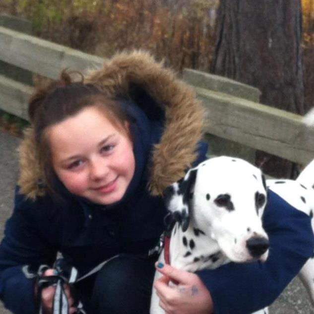 Dalmatiner Mille - min bedste fødselsdag når ens hund er der  billede 3