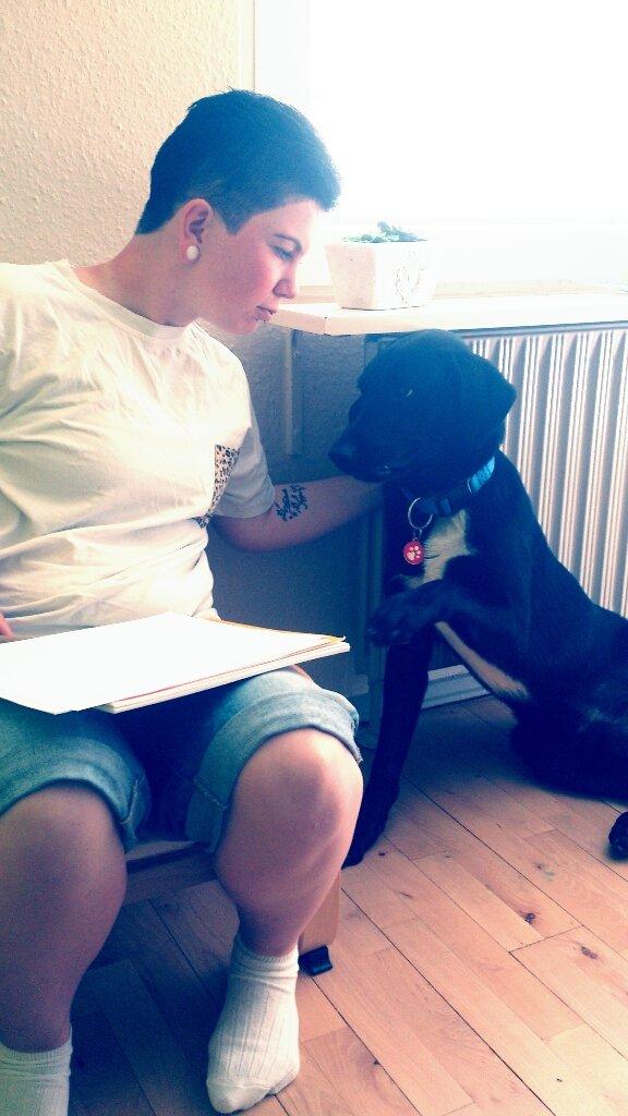 Blanding af racer Kvik  - Min elskede kæreste og min elskede hund <3  billede 17