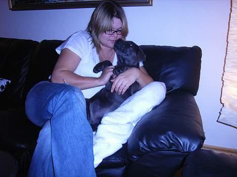 Cane corso Charlie - Mig og mor kysser altid........ billede 12