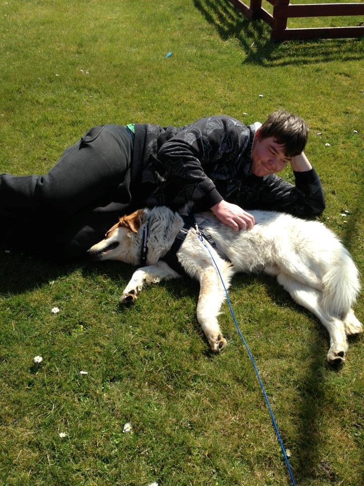 Blanding af racer Beli (solgt) - Nyder vejret :) billede 5