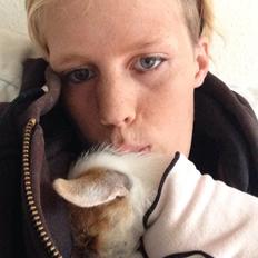 Blanding af racer Diva 3mdr gammel:-)