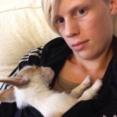 Blanding af racer Diva 3mdr gammel:-)