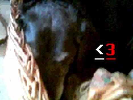 Labrador retriever Blackie<3 {I Hundehimlen} - Her ligger Balckie og sover i sin kurv.. billede 2