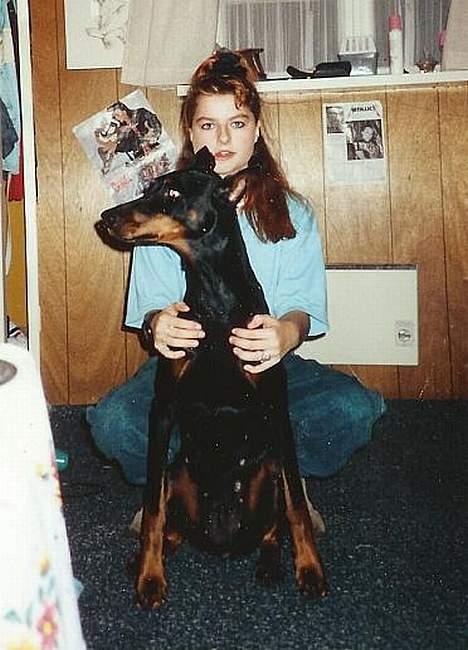 Dobermann Kildelunds Boheme R.I.P. - Mig og Boheme billede 1