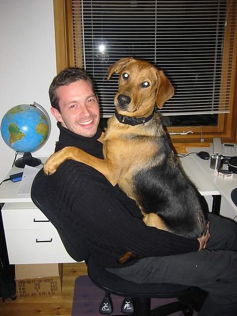 Blanding af racer Ludvig - Her er jeg sammen med min far... jeg æææælsker min far... billede 8