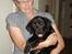 Labrador retriever Ricko - Ricko som hvalp og mormor <3 2011