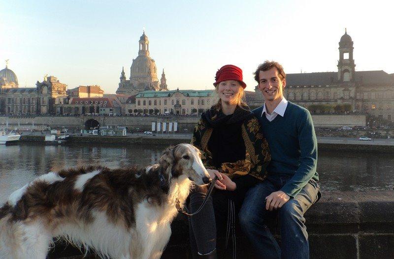 Borzoi Rotteberg aka Rotte - Mig, min kæreste og min hund, Dresden 2014 billede 4