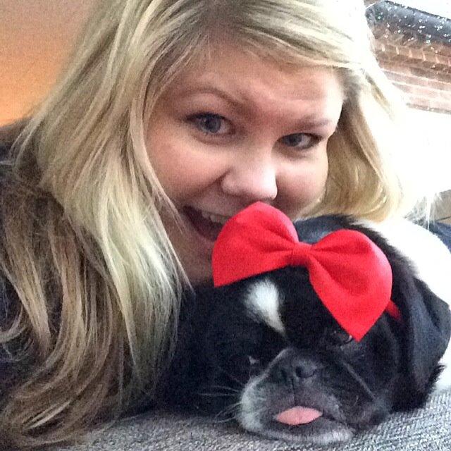 Blanding af racer Bertha - Bertha med hendes mor, julen 2014. billede 12