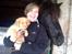 Nova scotia duck tolling retriever Springer Nova's Savanna Of Deye - Sava's første møde med en hest. det er min part Stari. 13/10 2016