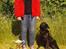 Labrador retriever Høstemark Pixie (Trine) - ja ja trine , men vi skal lige kigge på fotografen nu :-)