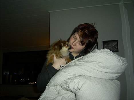 Pekingeser Biger *DØD* - Mor får mysser af Biger.. billede 6