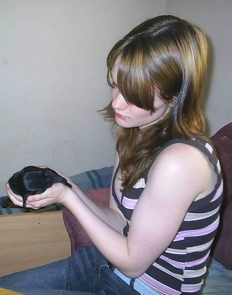 Blanding af racer Amweiler Fix *26-5* - Her holder søde Jeanne mig :-) billede 4