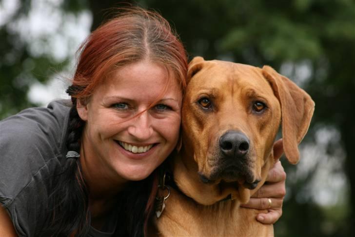 Rhodesian ridgeback pluto - Mig og min dreng.. billede 4