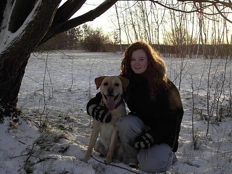 Blanding af racer puk - pukie og min på stranden.... :P billede 6