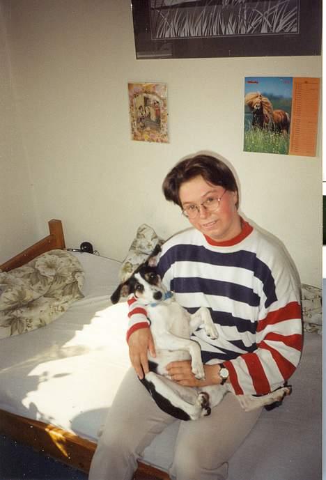 Blanding af racer Molly(DØD) - Her ligger Molly ved mig billede 9