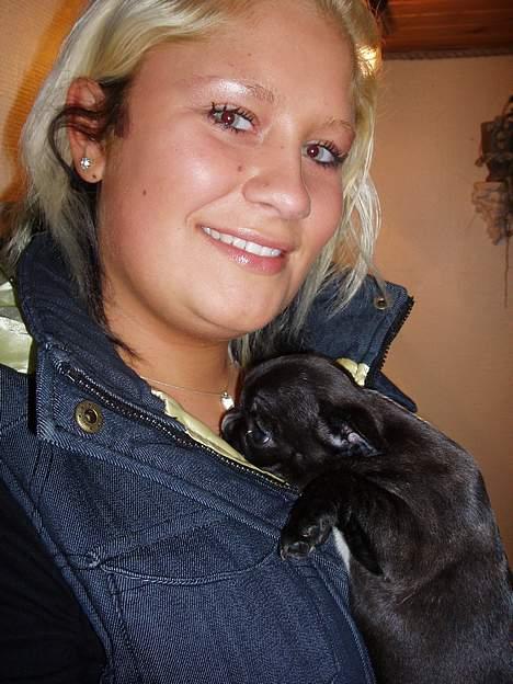 Fransk bulldog Kira - mig og mor :o)  billede 4