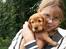 Cocker spaniel Frida -  Her møder Mia og jeg hinanden for første gang.