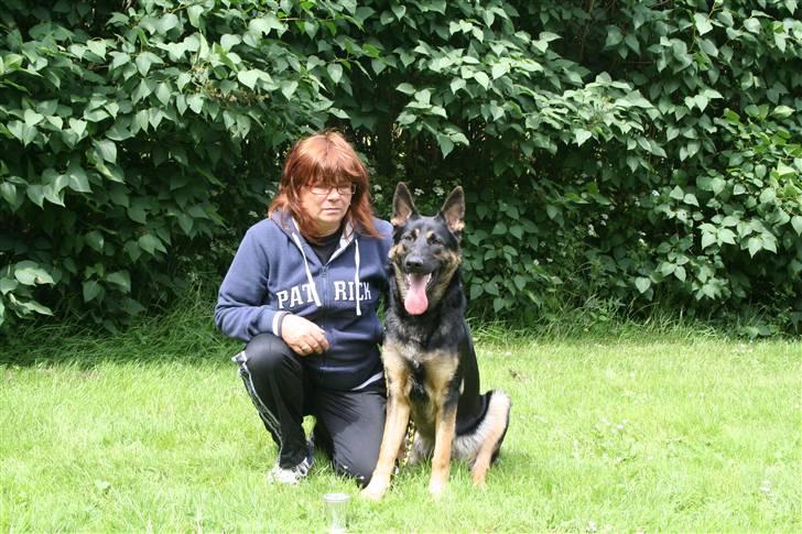 Schæferhund Dj'appes Lea R.I.P - her er vi med førstepræmien til begynderprøve billede 3