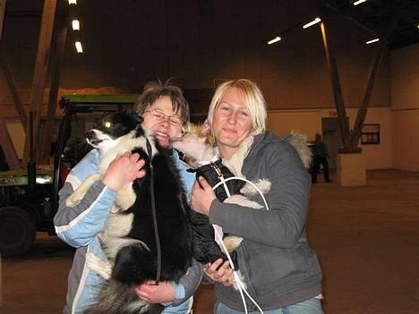 Chinese crested hårløs Elivea - R.I.P. - Moster og jeg med de små vovser efter endt træning :) 19-03-07 billede 5