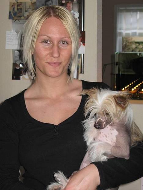 Chinese crested hårløs Elivea - R.I.P. - Mig og moar ;) 09-04-07 billede 13